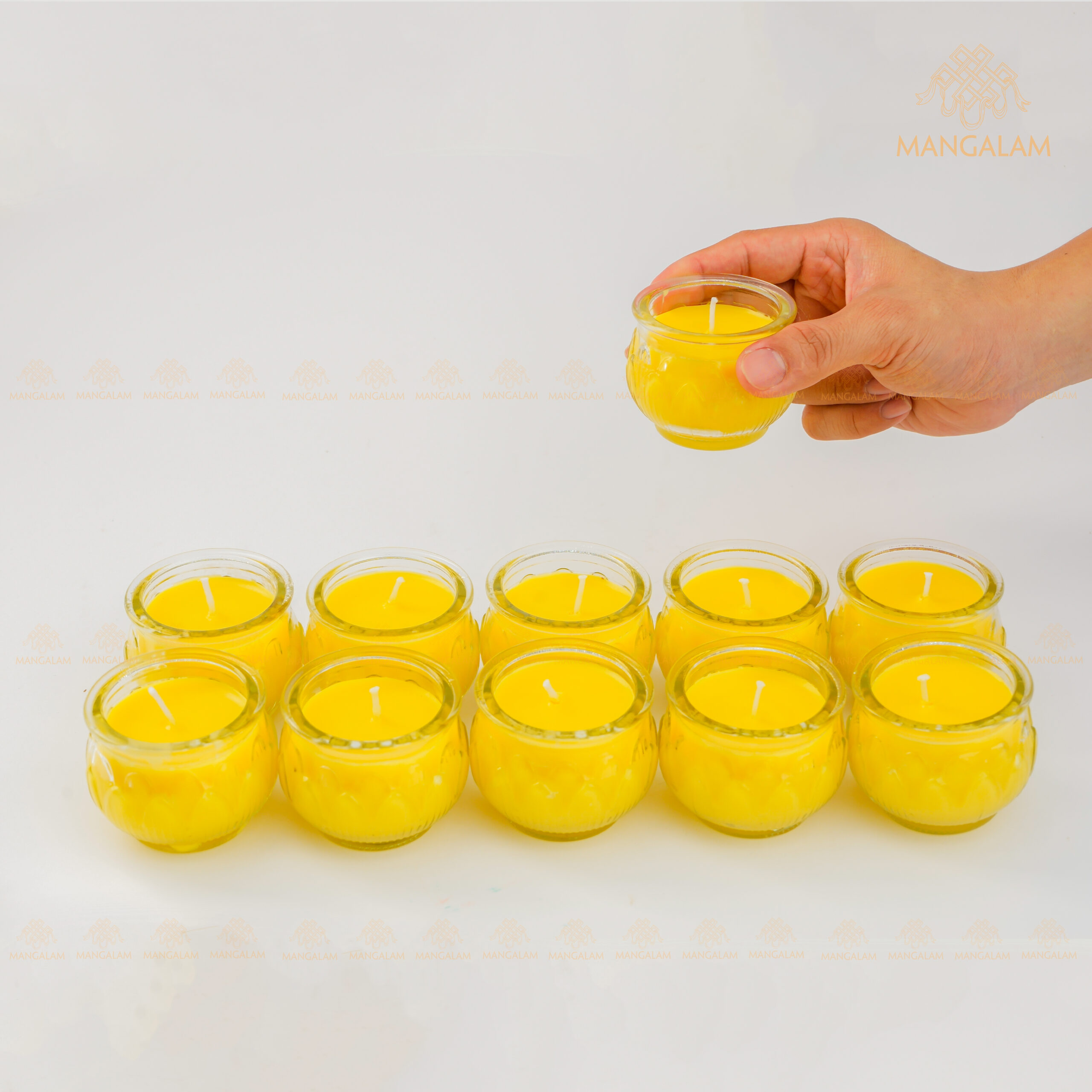 Nến Bơ Thực Vật - Nến Bơ Cúng Phật - Ảnh 4