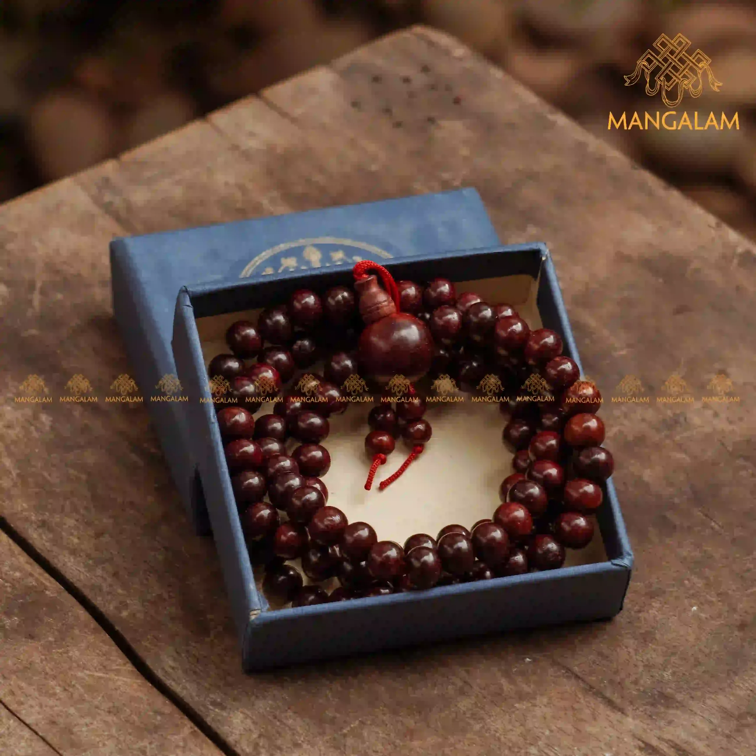 Chuỗi Tràng Hạt Đàn Hương Đỏ - Ảnh 4