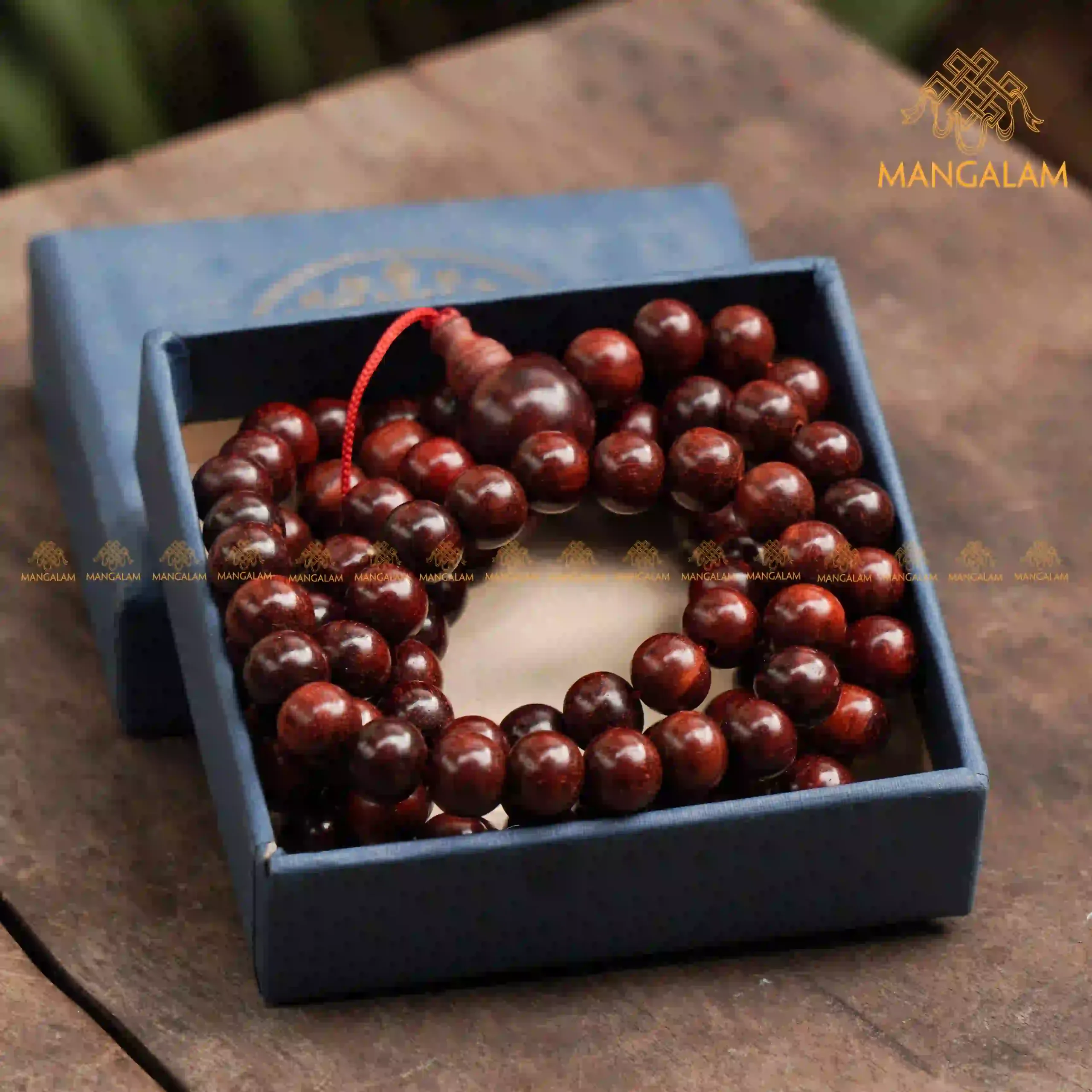 Chuỗi Tràng Hạt Đàn Hương Đỏ - Ảnh 3
