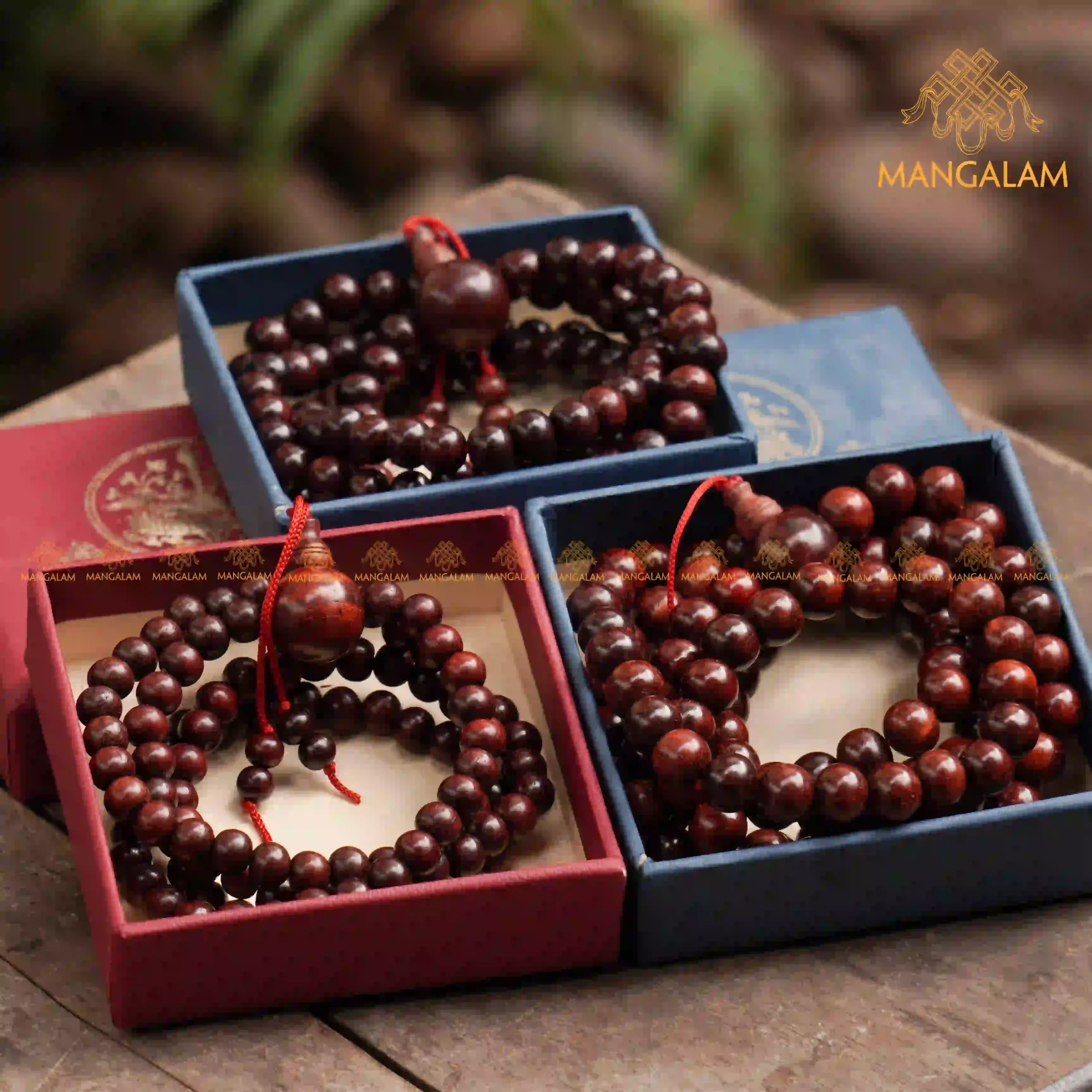 Chuỗi Tràng Hạt Đàn Hương Đỏ