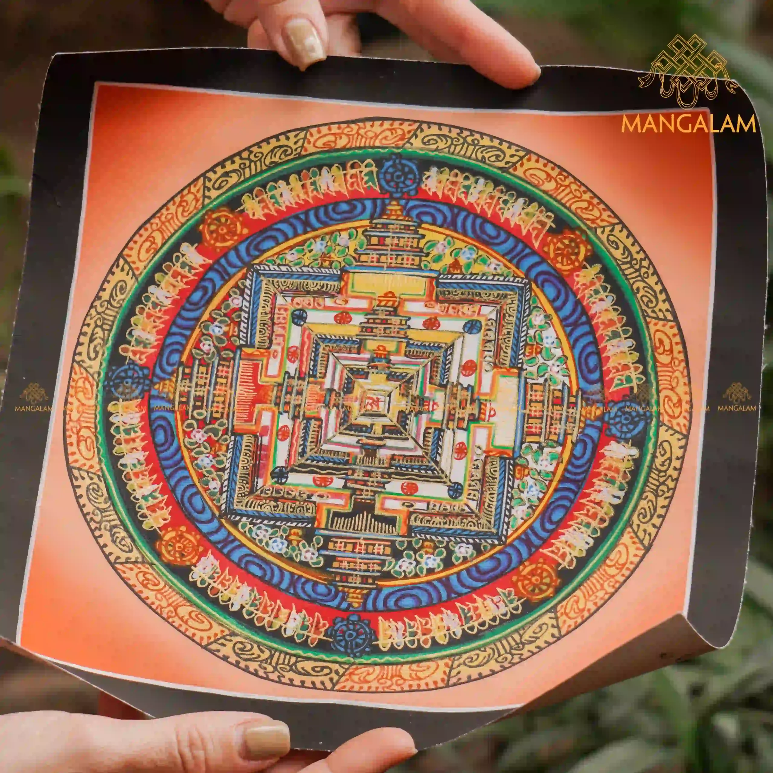 Tranh Mandala Kalachakra - Ảnh 2