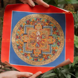 Tranh Mandala Om Mani Padme Hum